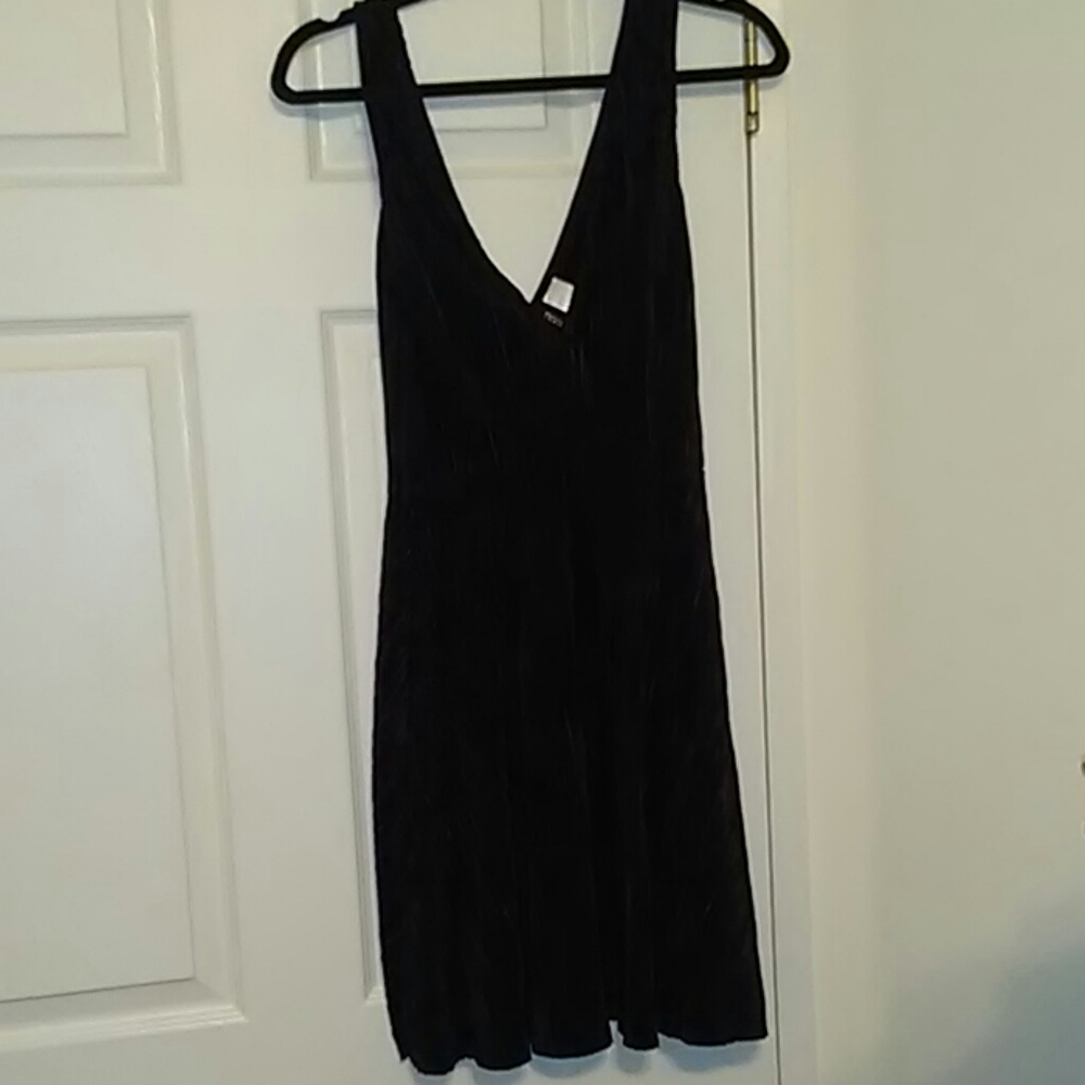 Dark purple dress